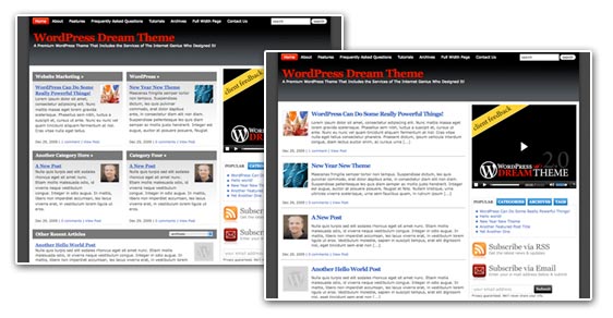 Home Page Layout